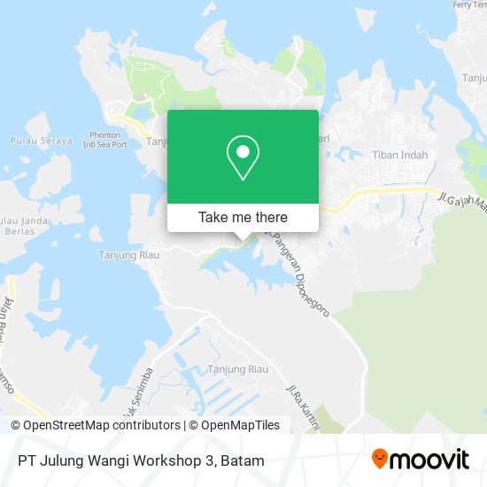 PT Julung Wangi Workshop 3 map