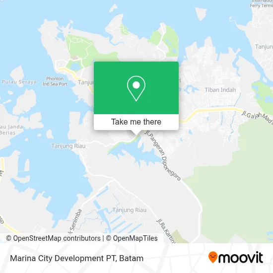 Marina City Development PT map