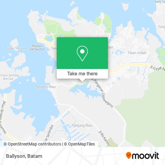 Ballyson map