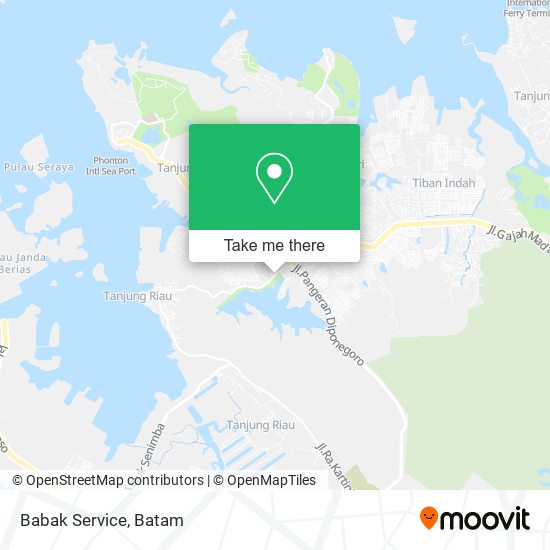 Babak Service map