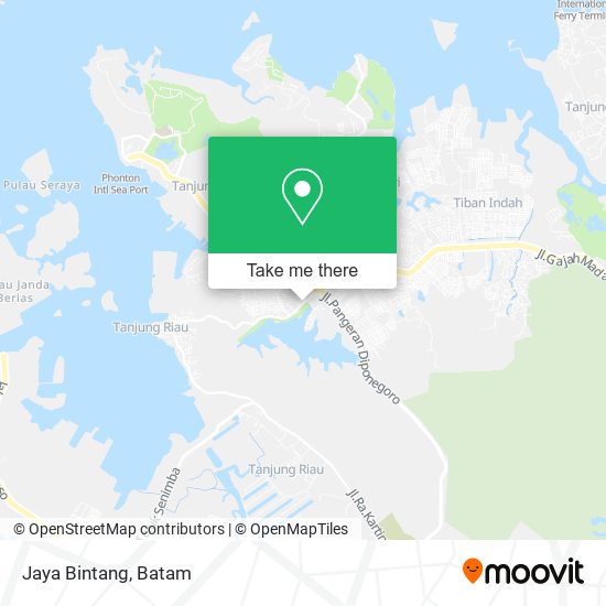 Jaya Bintang map