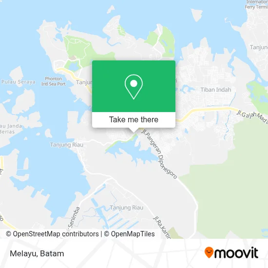 Melayu map