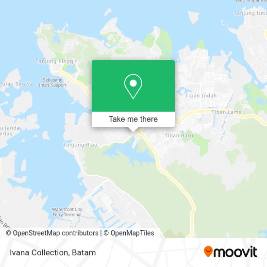 Ivana Collection map