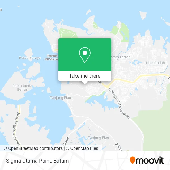 Sigma Utama Paint map