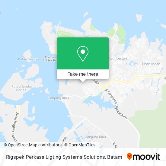 Rigspek Perkasa Ligting Systems Solutions map