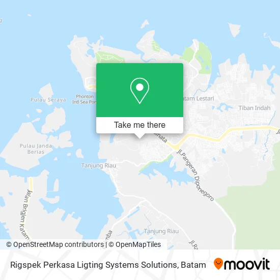 Rigspek Perkasa Ligting Systems Solutions map
