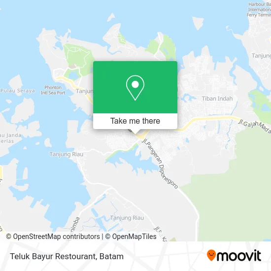 Teluk Bayur Restourant map