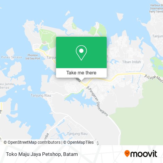 Toko Maju Jaya Petshop map