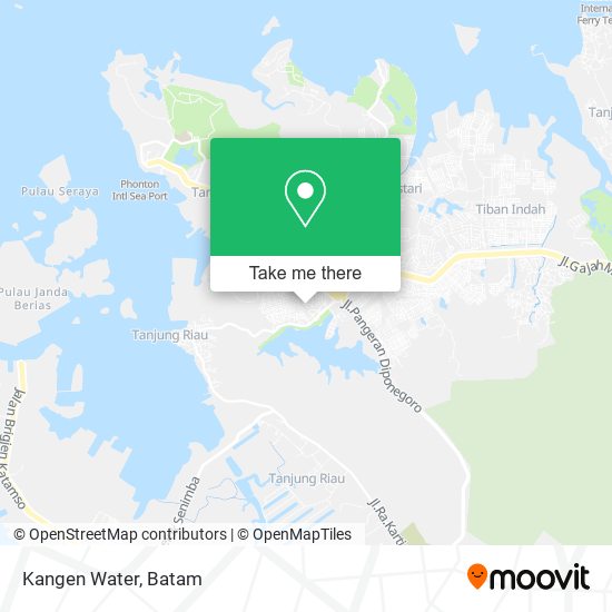 Kangen Water map