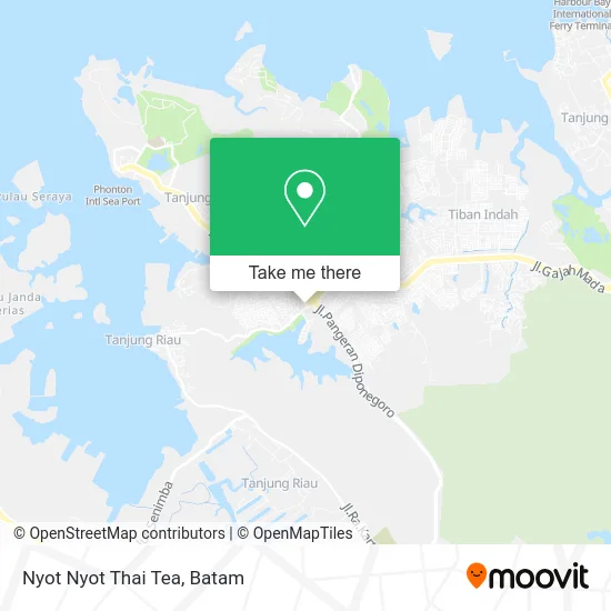 Nyot Nyot Thai Tea map