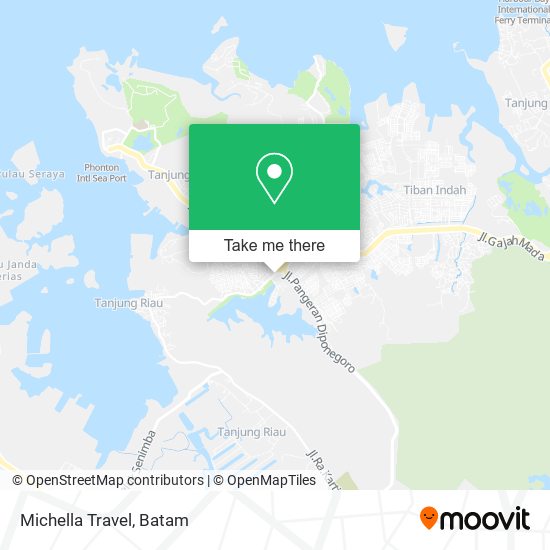 Michella Travel map