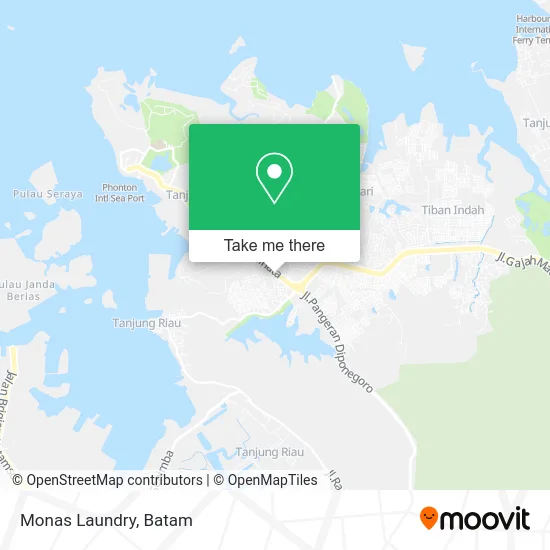 Monas Laundry map