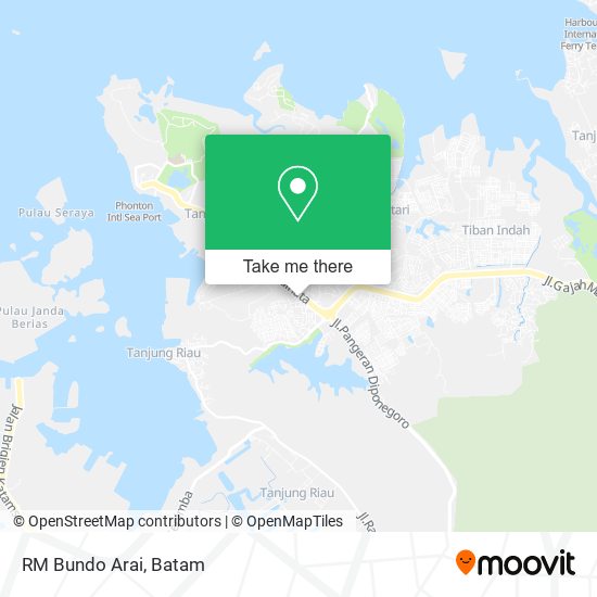 RM Bundo Arai map