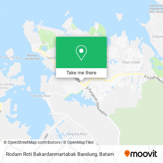 Rodam Roti Bakardanmartabak Bandung map