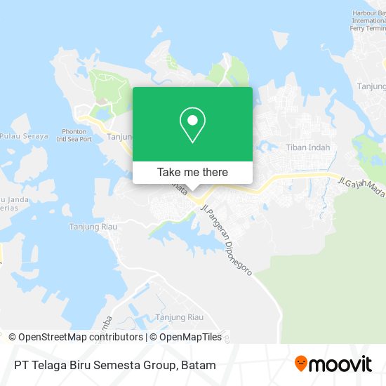 PT Telaga Biru Semesta Group map