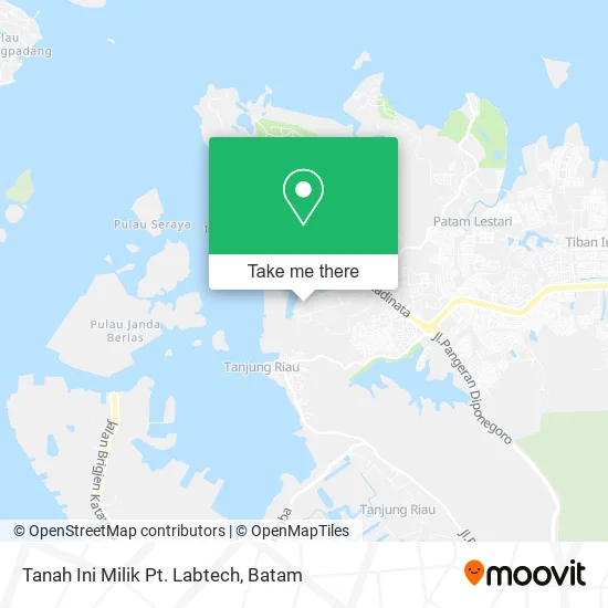 Tanah Ini Milik Pt. Labtech map