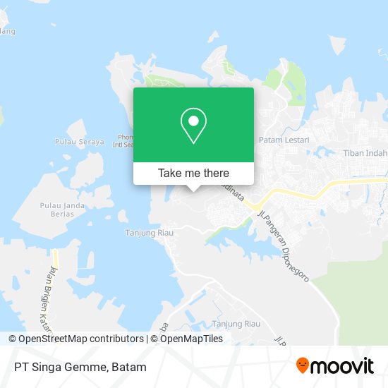 PT Singa Gemme map