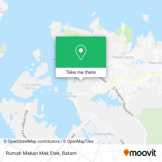 Rumah Makan Mak Etek map