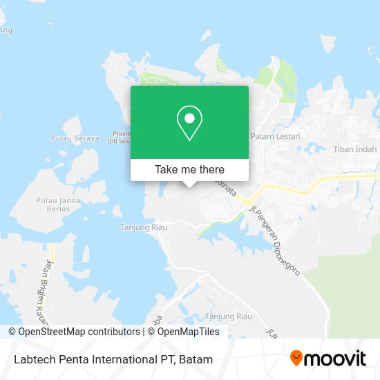 Labtech Penta International PT map