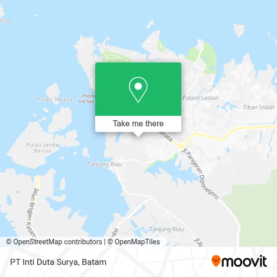 PT Inti Duta Surya map
