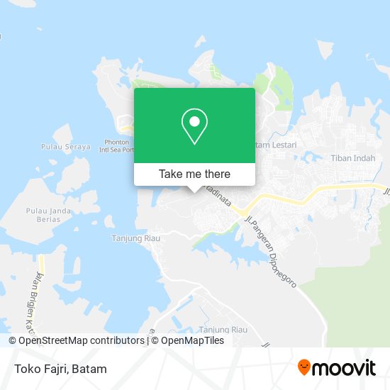 Toko Fajri map