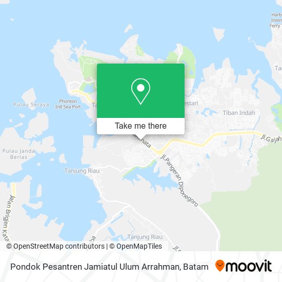 Pondok Pesantren Jamiatul Ulum Arrahman map