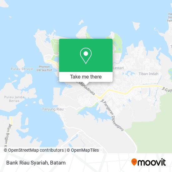 Bank Riau Syariah map