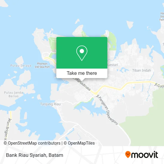 Bank Riau Syariah map