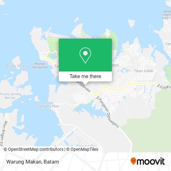 Warung Makan map