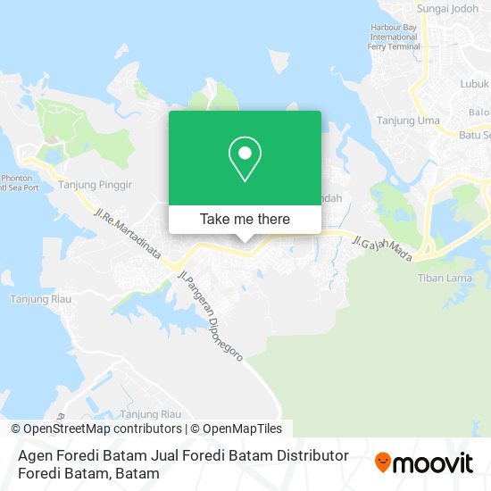 Agen Foredi Batam Jual Foredi Batam Distributor Foredi Batam map