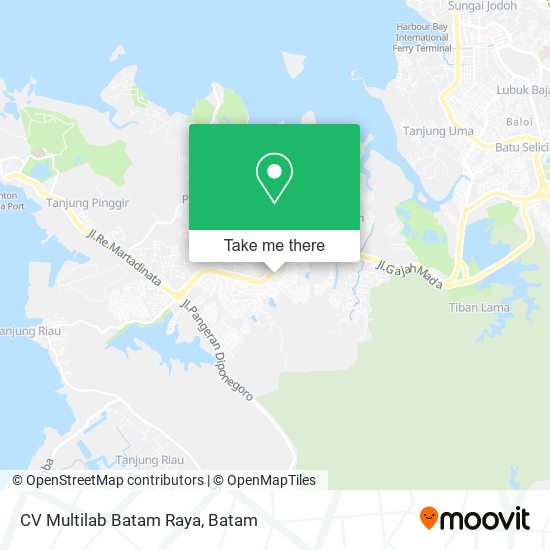 CV Multilab Batam Raya map