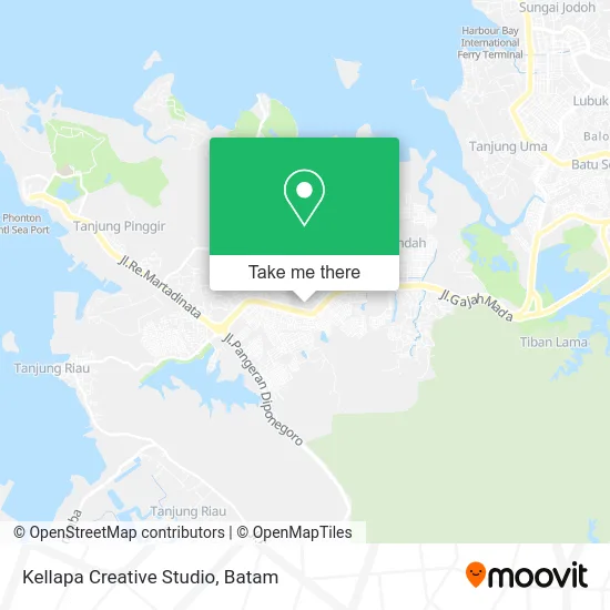 Kellapa Creative Studio map