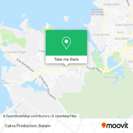 Cakra Production map