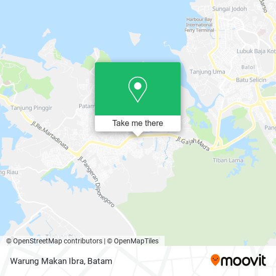 Warung Makan Ibra map