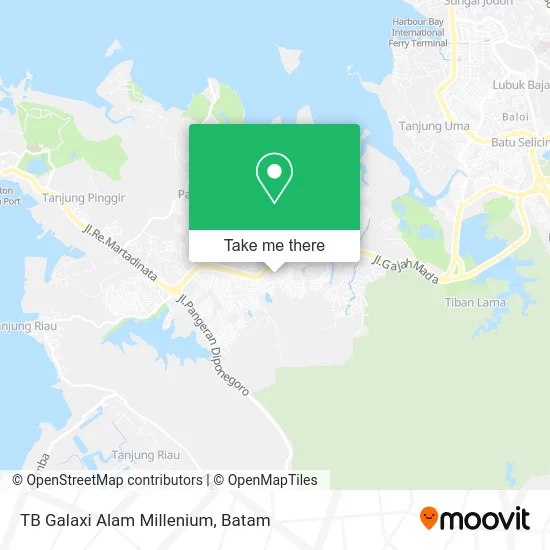 TB Galaxi Alam Millenium map