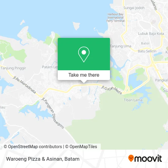 Waroeng Pizza & Asinan map