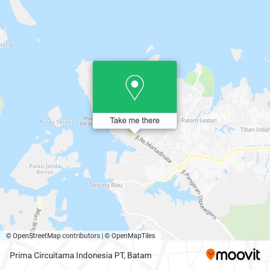 Prima Circuitama Indonesia PT map