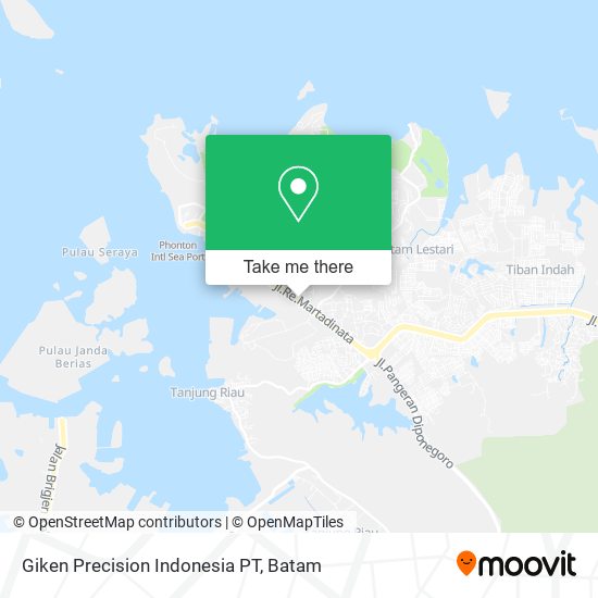 Giken Precision Indonesia PT map