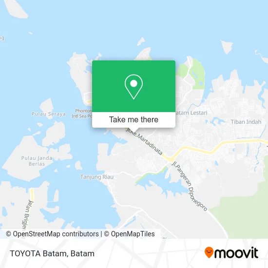 TOYOTA Batam map