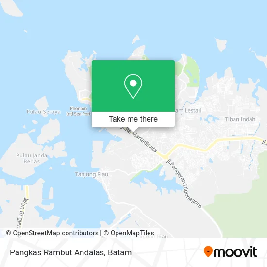 Pangkas Rambut Andalas map