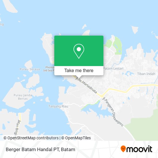 Berger Batam Handal PT map