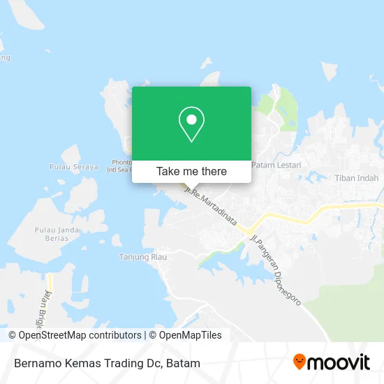 Bernamo Kemas Trading Dc map