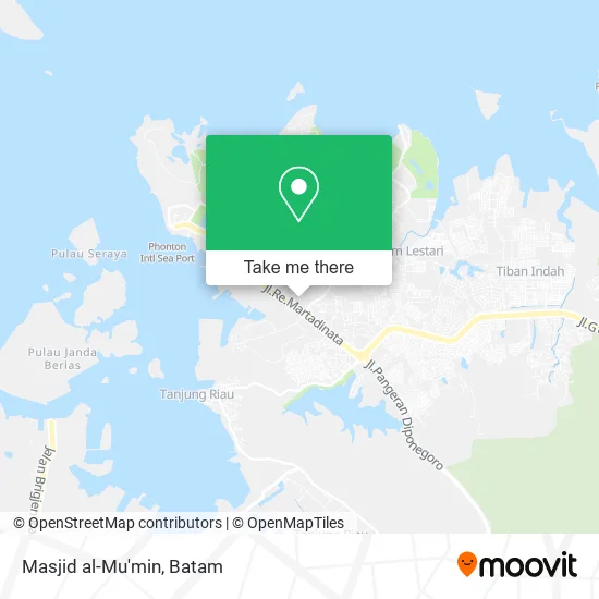 Masjid al-Mu'min map