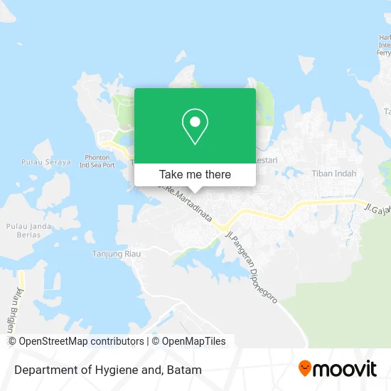 Department of Hygiene and map