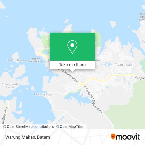 Warung Makan map