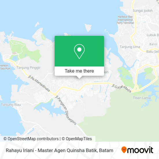 Rahayu Iriani - Master Agen Quinsha Batik map