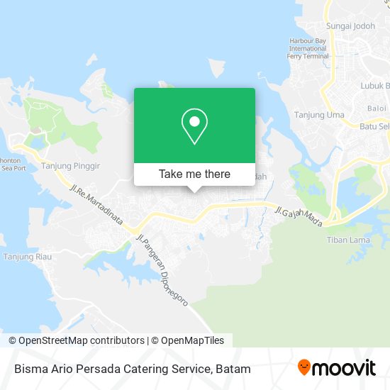 Bisma Ario Persada Catering Service map