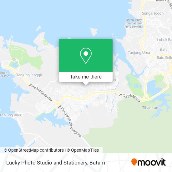 Lucky Photo Studio and Stationery map