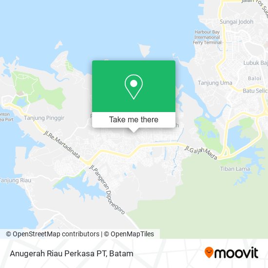 Anugerah Riau Perkasa PT map