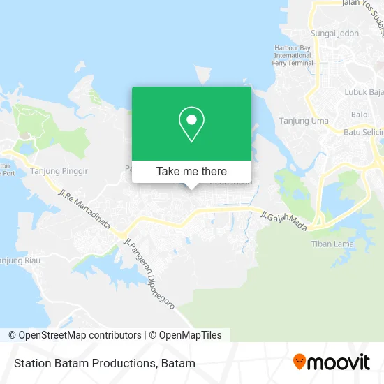 Station Batam Productions map